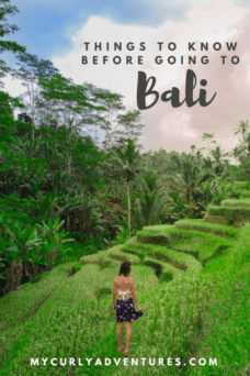 Things to Know Before Going to Bali