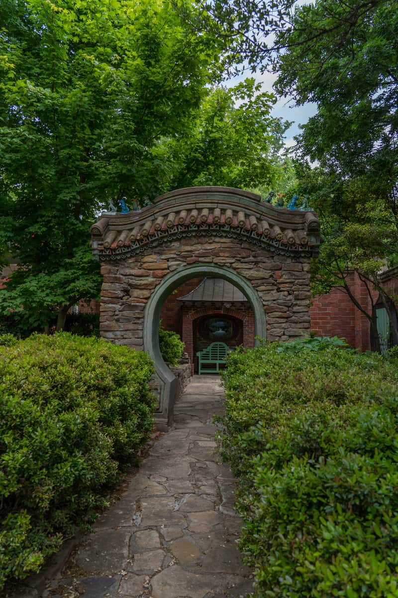 Chinese style bridge