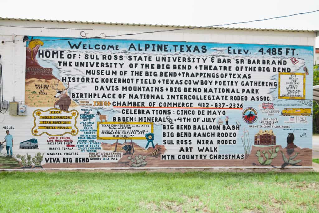 painting in alpine texas