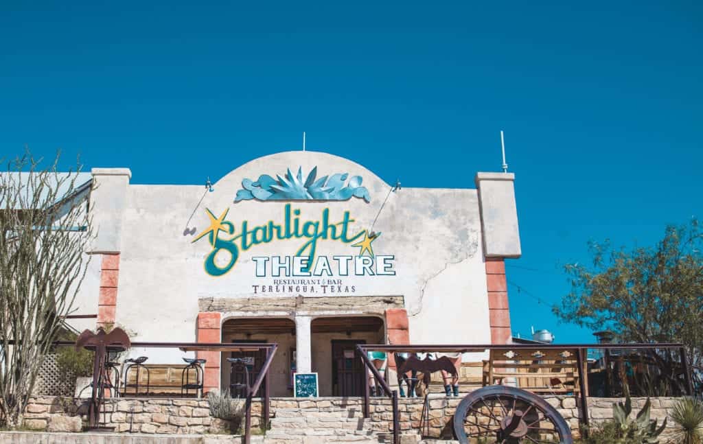 Starlight Theatre in Terlingua Texas