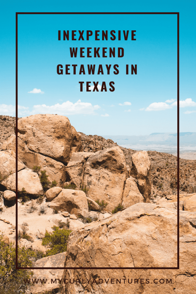 Inexpensive Weekend Getaways in Texas