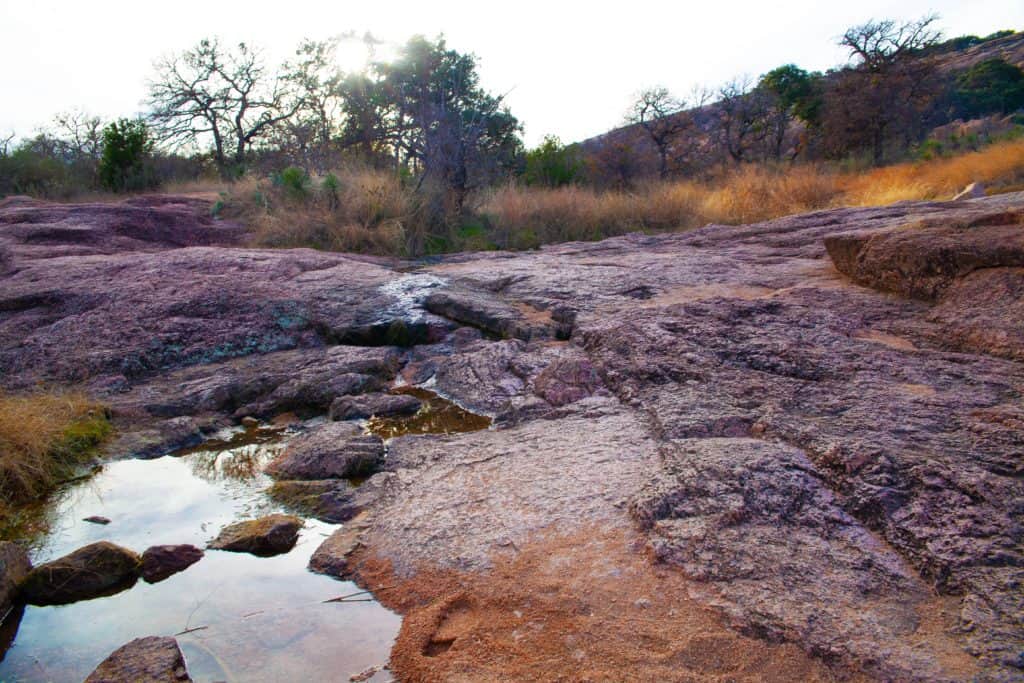 Hiking Enchanted Rock in Fredericksburg Texas With High Sierra