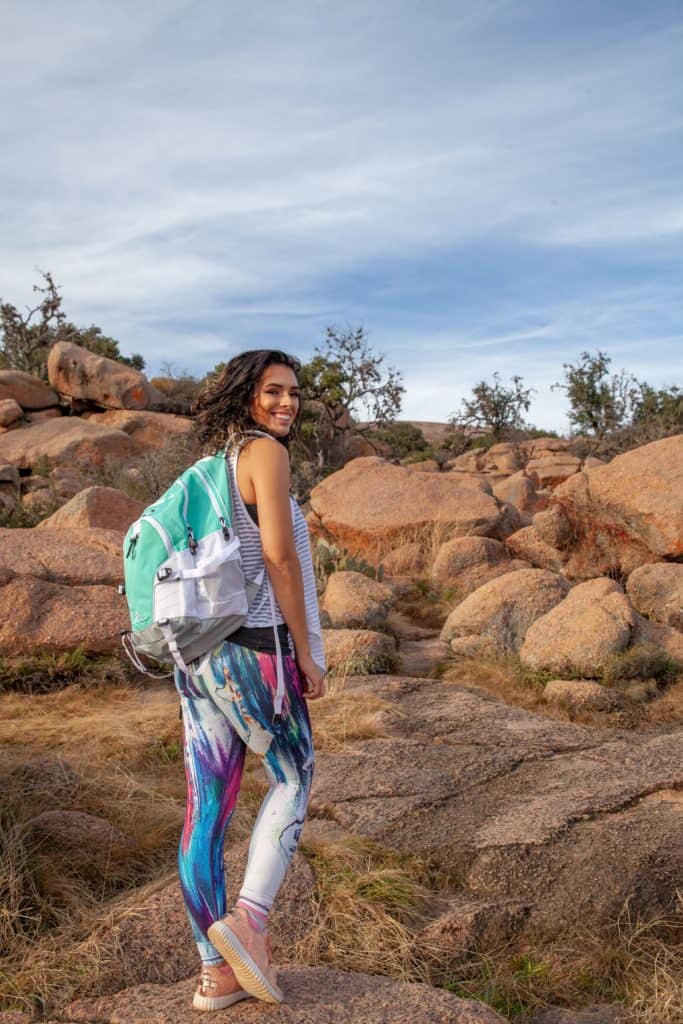 Hiking Enchanted Rock in Fredericksburg Texas With High Sierra