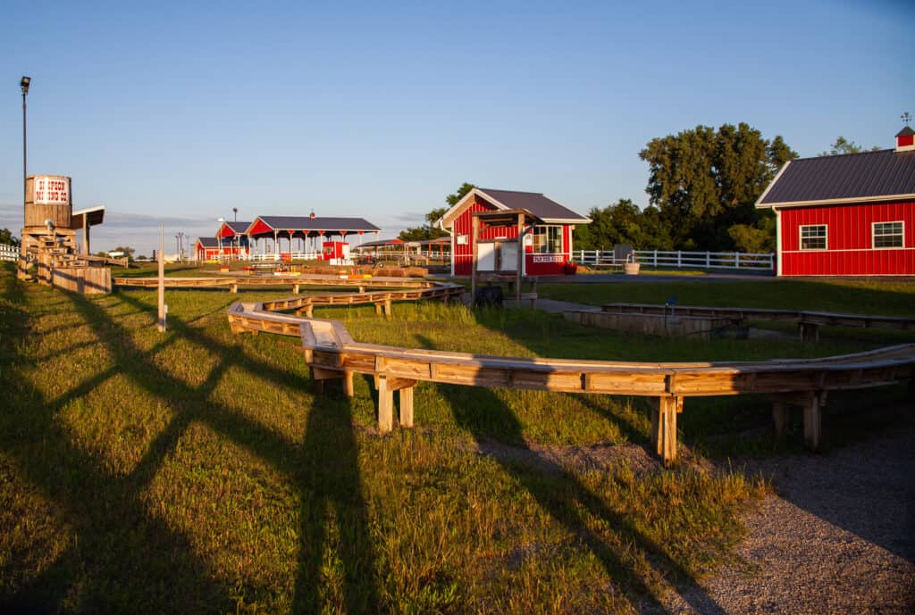 Glamping in Oklahoma City Conestoga Wagon at Orr Family Farm