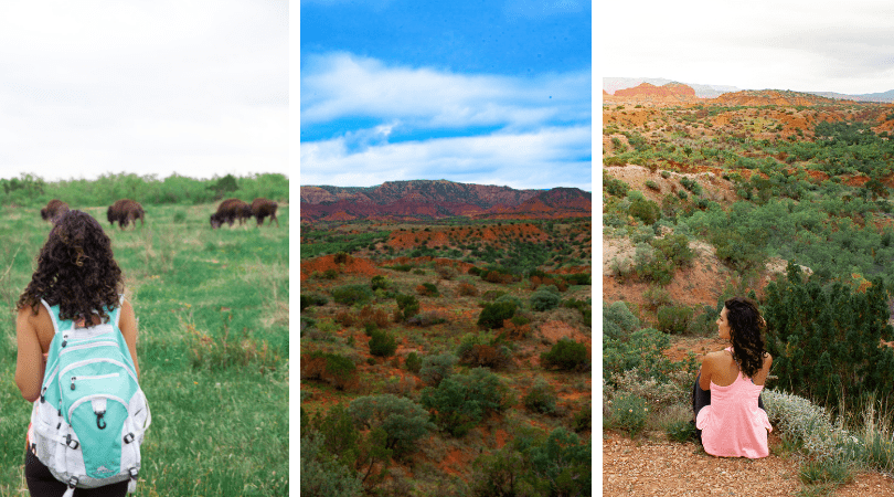 Hiking Caprocks Canyon State Park