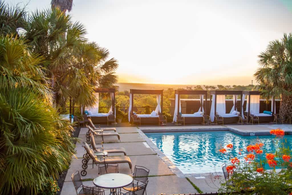 A Tropical Retreat in Texas The Hillside Boutique Hotel My