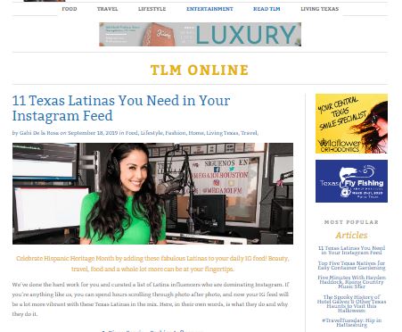 Dallas Texas Blogger - Texas Influencer
