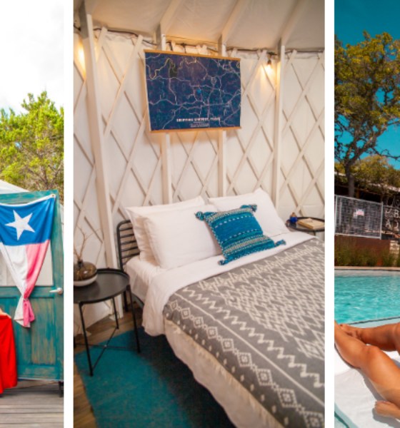 Go Glamping in a Yurt in Dripping Springs TX