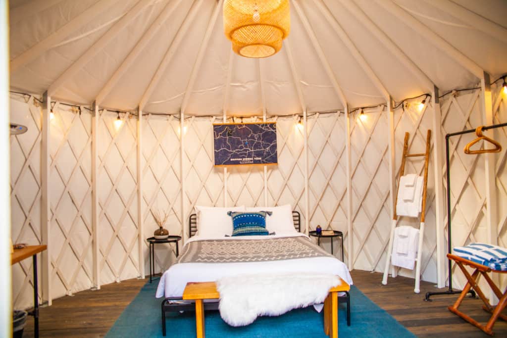 Go Glamping in A Yurt In Dripping Springs, TX - Lucky Arrow Retreat