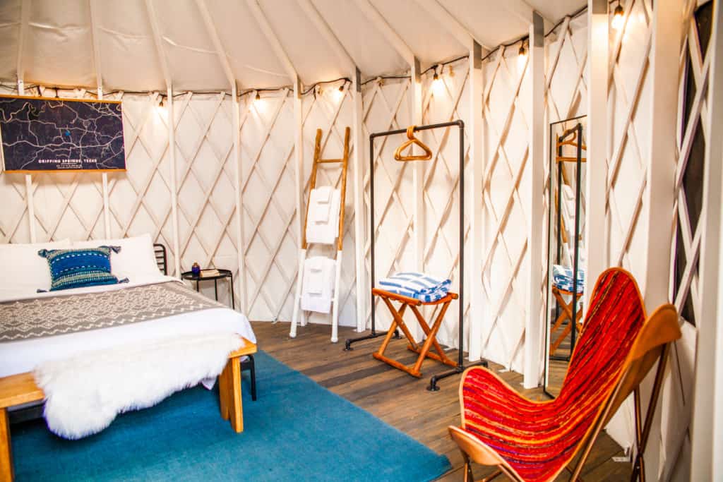 Go Glamping in A Yurt In Dripping Springs, TX - Lucky Arrow Retreat