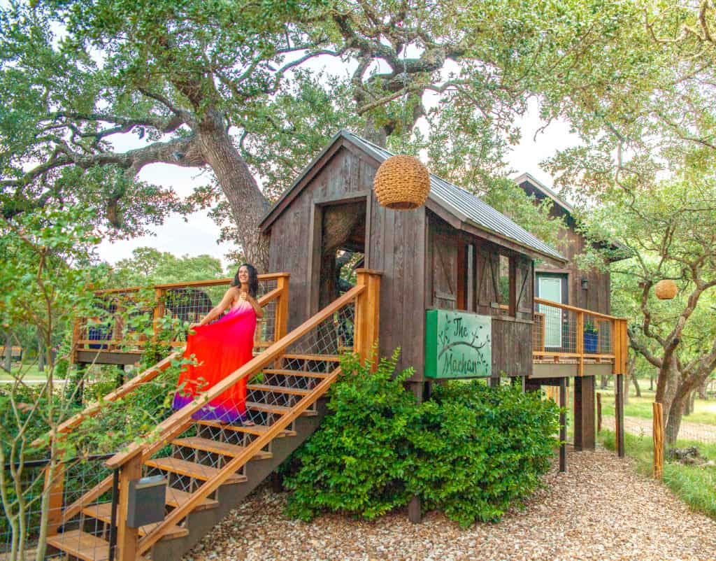Sleep in A Safari in the Texas Hill Country