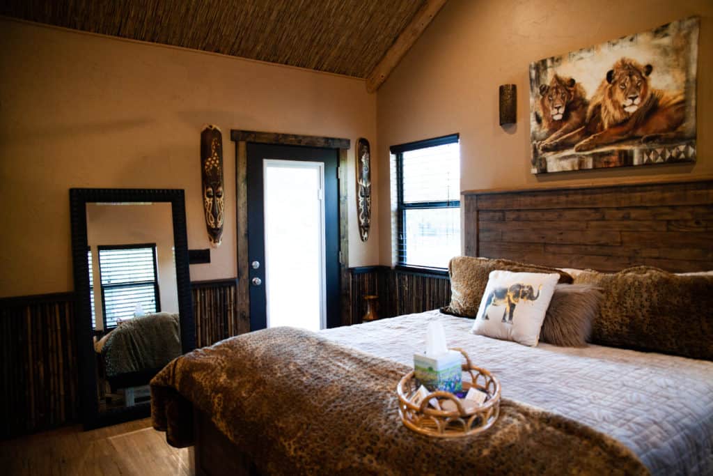 Sleep in A Safari in the Texas Hill Country