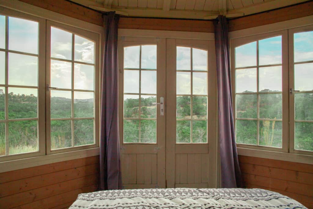 Sleep in a Scenic Cabin Overlooking the Hill Country Budget Friendly Places to stay in the hill country- glamping dripping springs tx