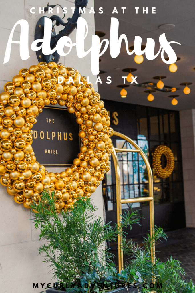 Christmas at the Adolphus Hotel Dallas TX