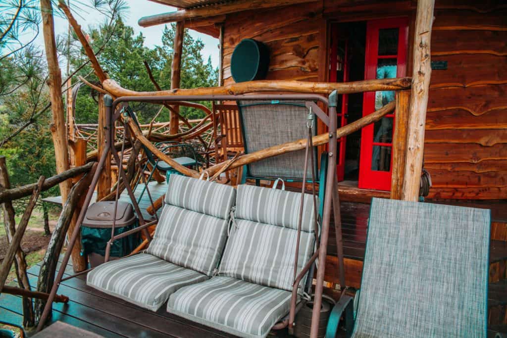 Hobbit Tree House Near Austin Texas 