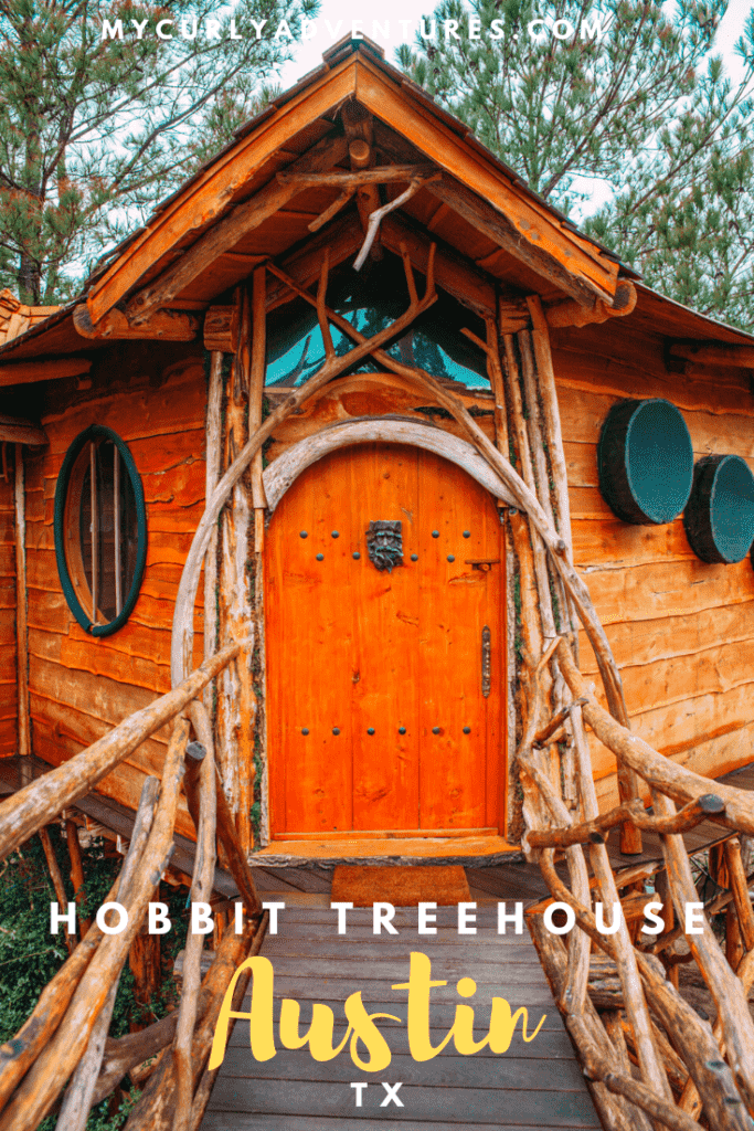 Hobbit Tree House Near Austin Texas 