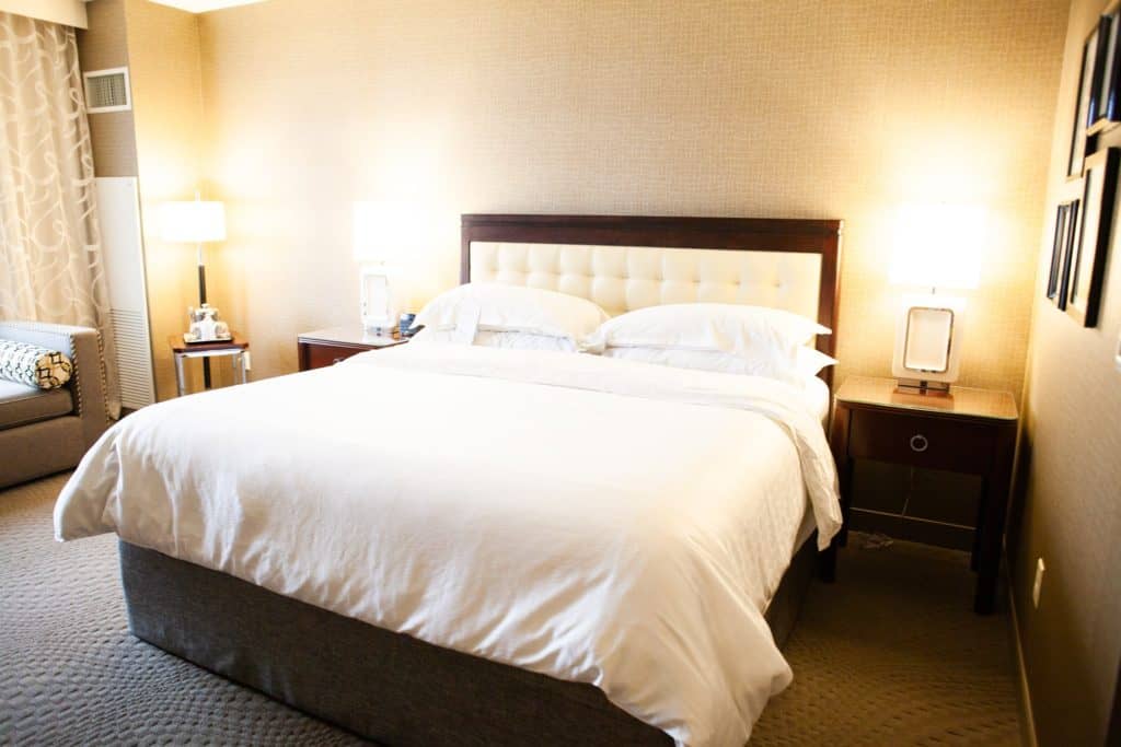 Sheraton Georgetown TX Hotel Bed