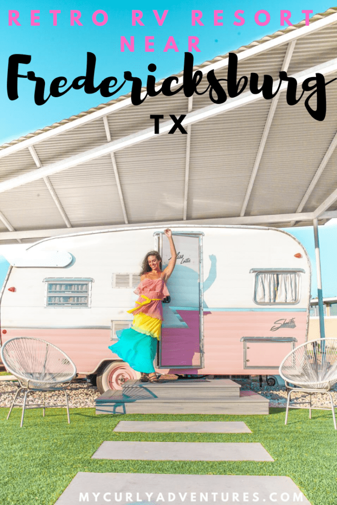 Stay in the Cutest Pink Retro RV in Fredericksburg TX 