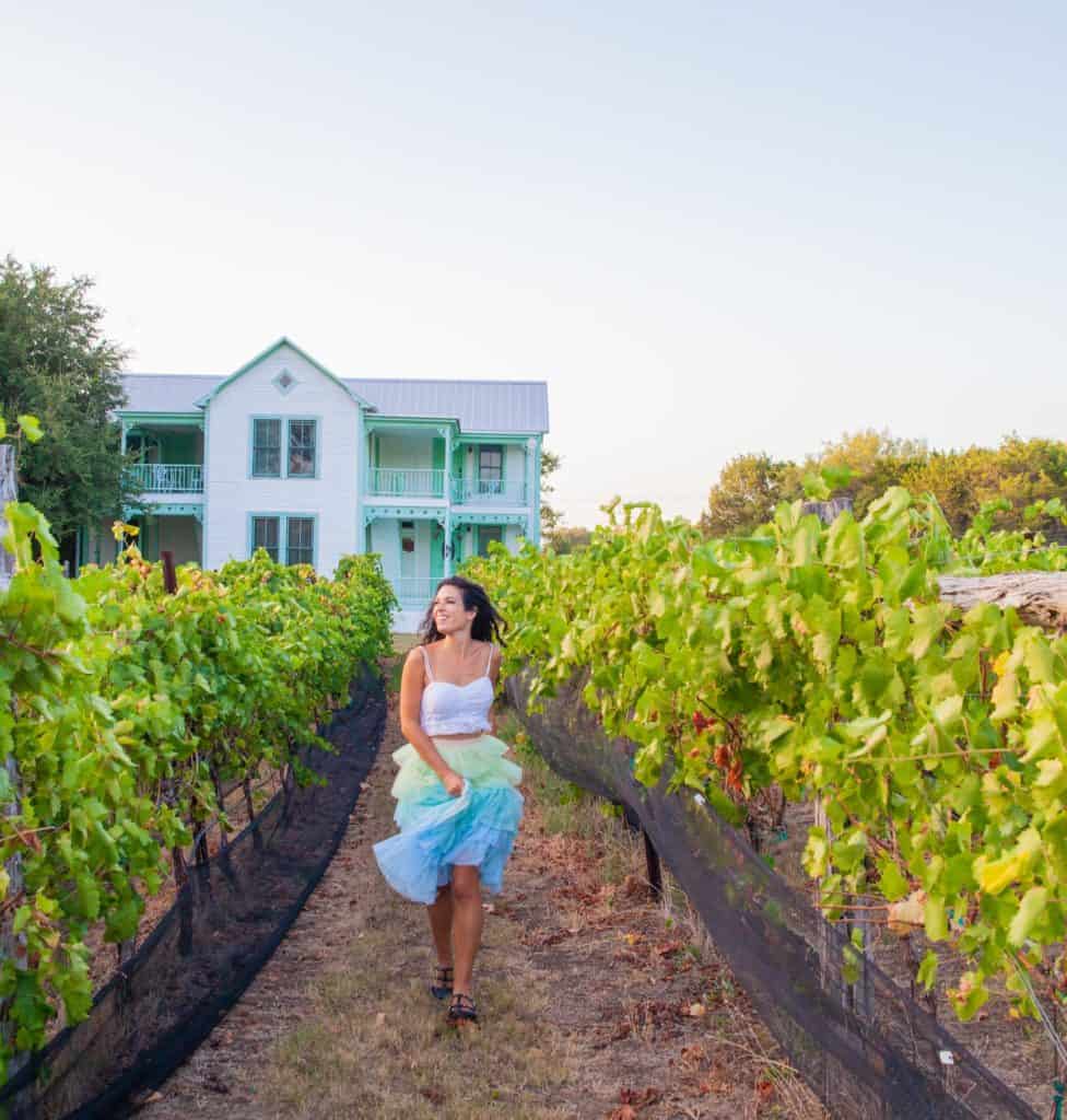 Bed and Breakfast With a Vineyard Near Fredericksburg, TX 