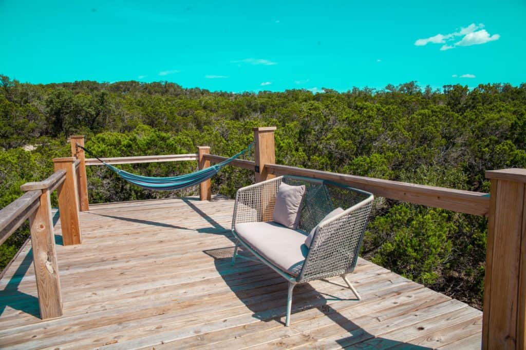 Yurt with a Hot Tub in the Texas Hill Country