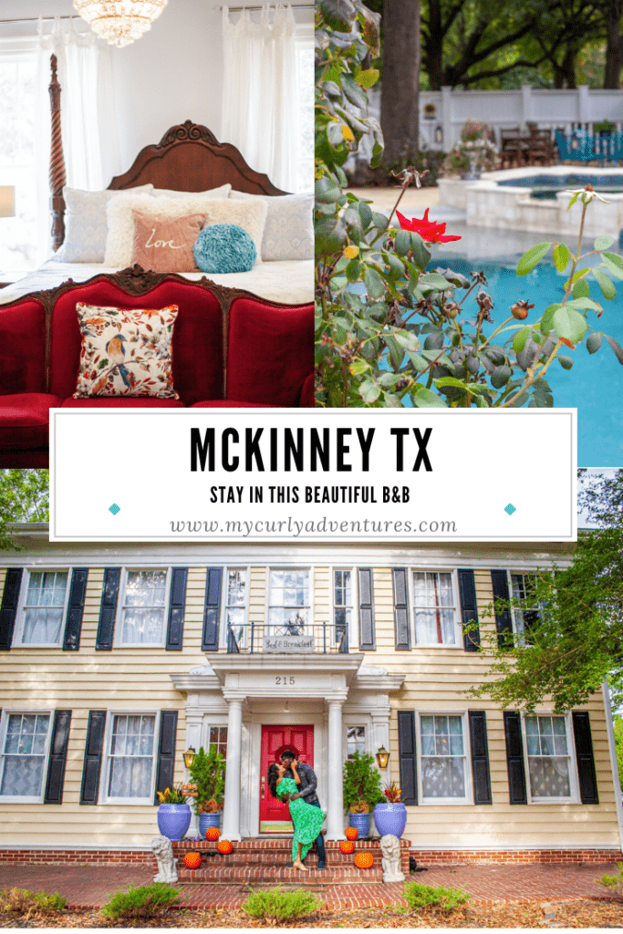 Stay at this Beautiful Bed & Breakfast with a Pool in McKinney TX