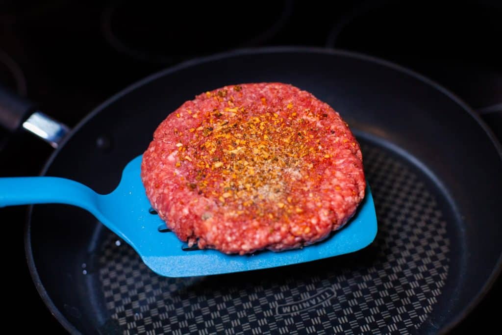 Texas Style Burger Recipe - Bourbon Peach Smokehouse Burger 