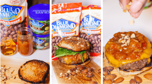 Texas Style Burger Recipe - Bourbon Peach Smokehouse Burger