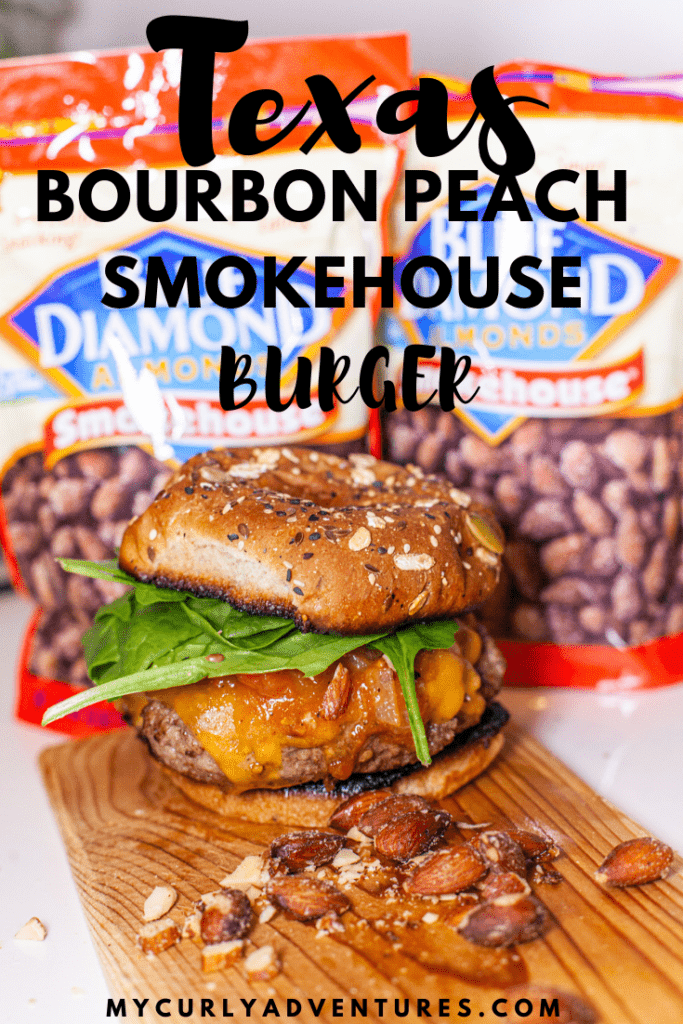 Texas Style Burger Recipe - Bourbon Peach Smokehouse Burger