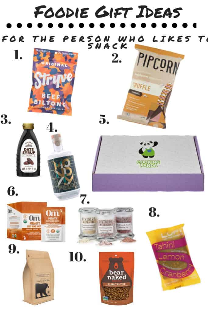 Fun Snack Gift Ideas for Christmas - Foodie Gift Guide
