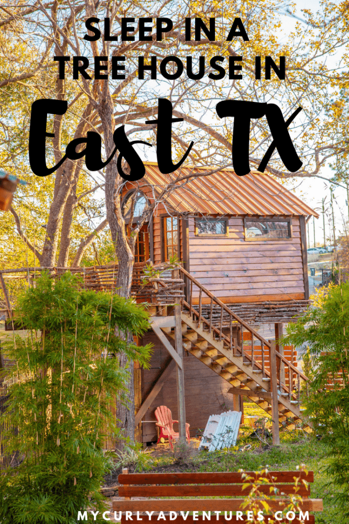 Stay in This Beautiful Tree House in East TX - Huntsville Treehouse