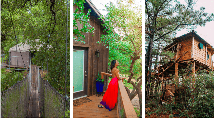 Treehouses in Texas