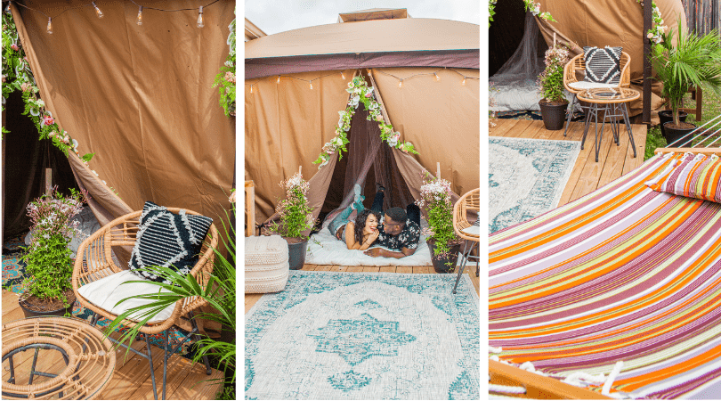 Backyard Glamping Inspiration - Austin Backyard Design