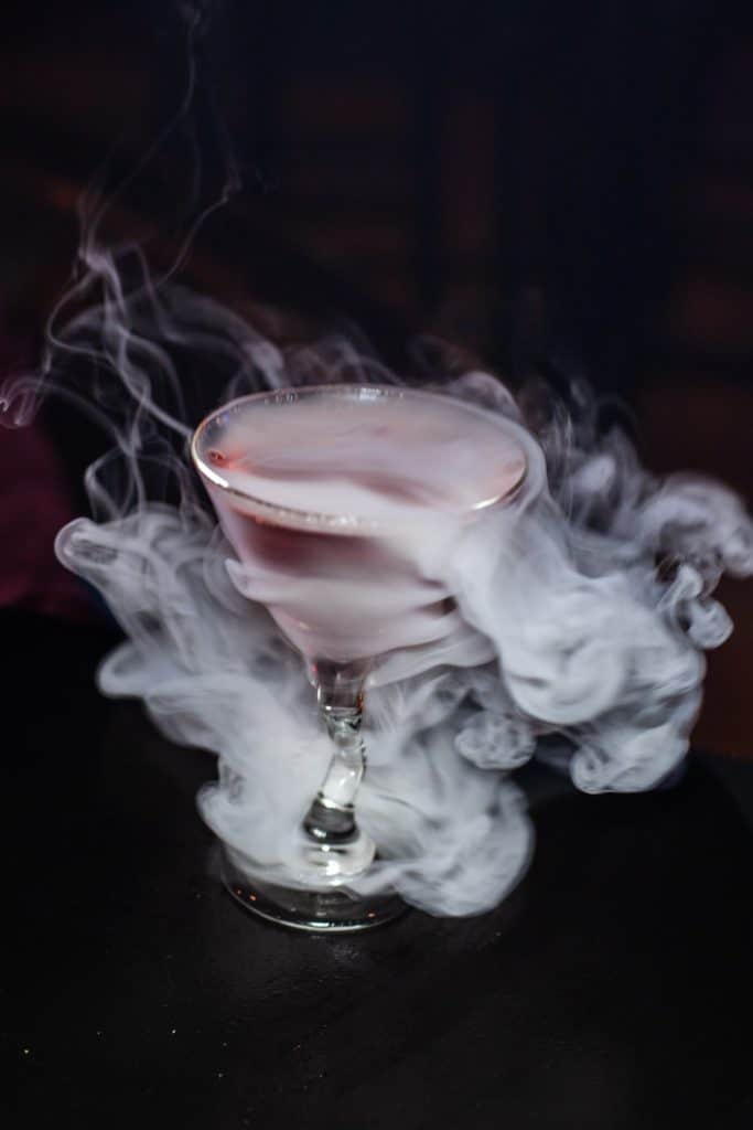 a smoky drink