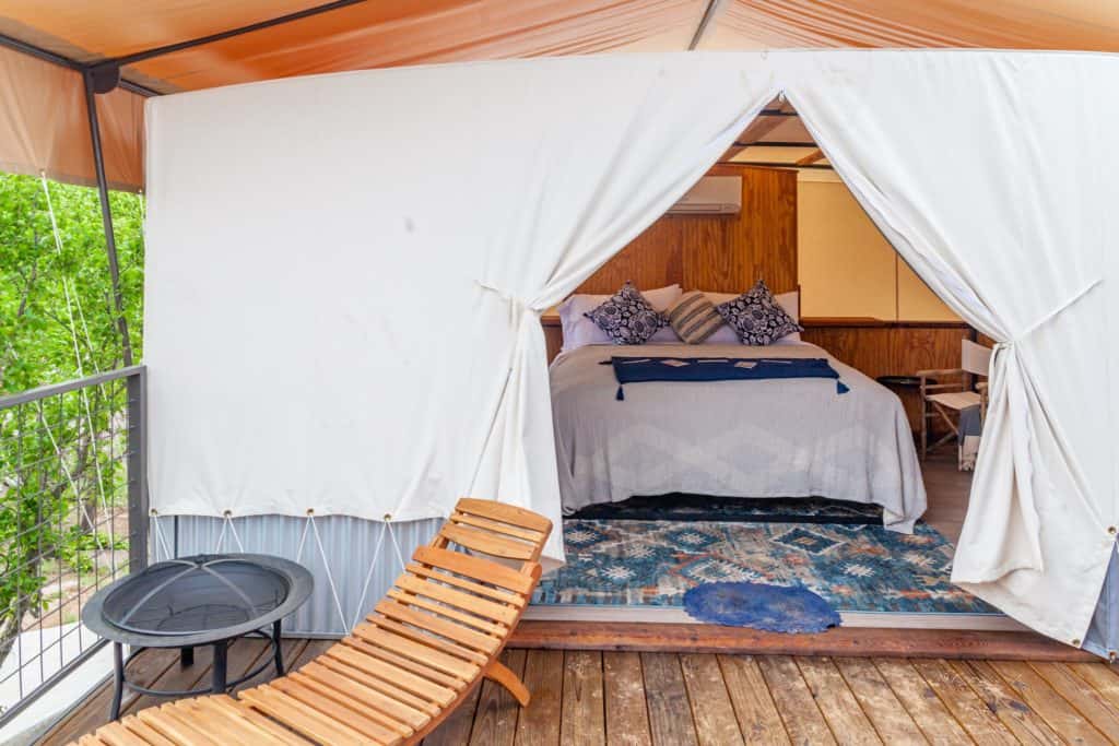 Sleep in a Glamping Bubble in Texas Hill Country