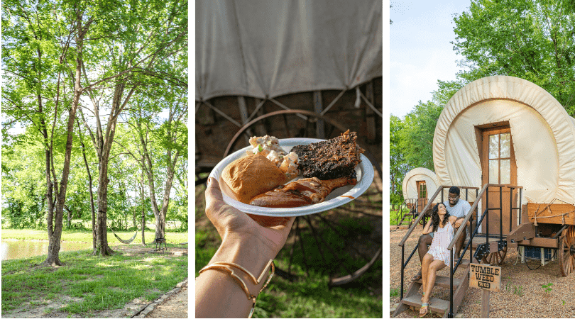 Sleep in Conestoga Wagon Canton TX