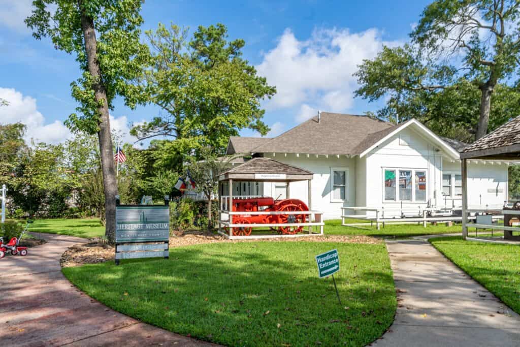 heritage musuem at conroe