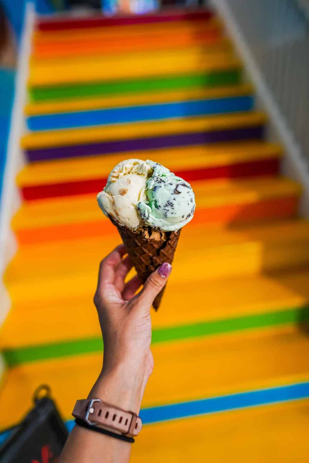 Magic Scoop ice cream cone in Sulphur Springs TX