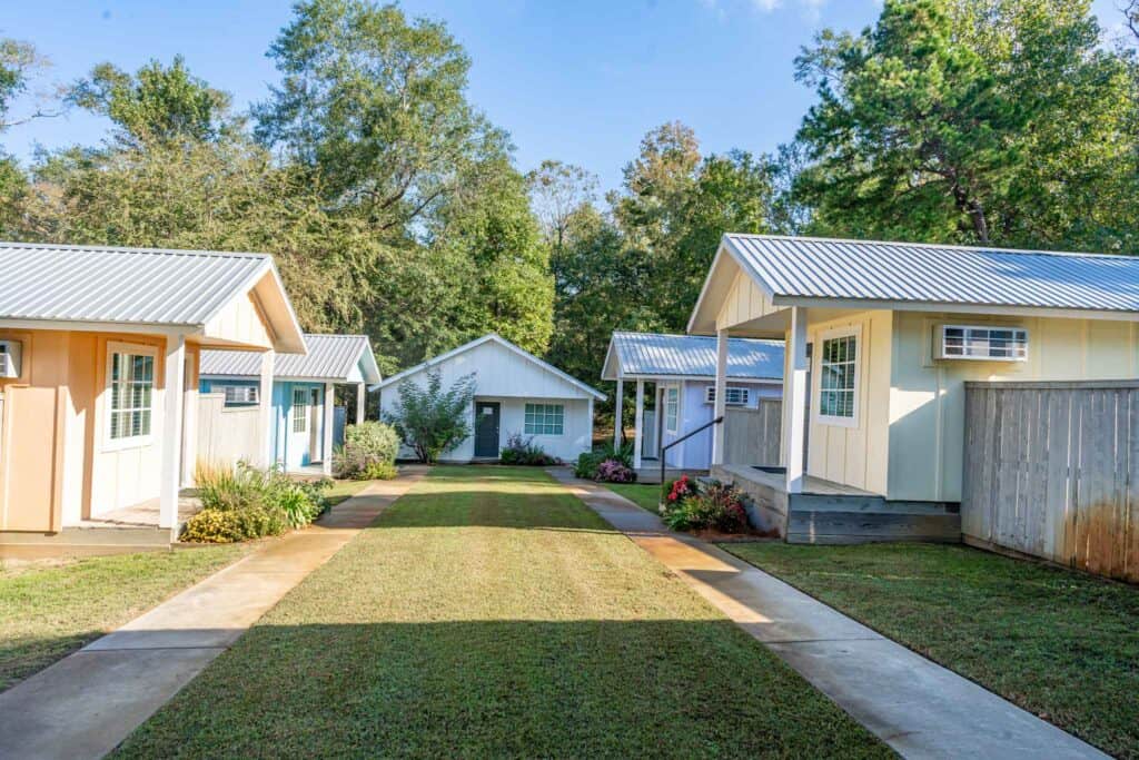 Bungalows at High Hill Farm in Tyler TX