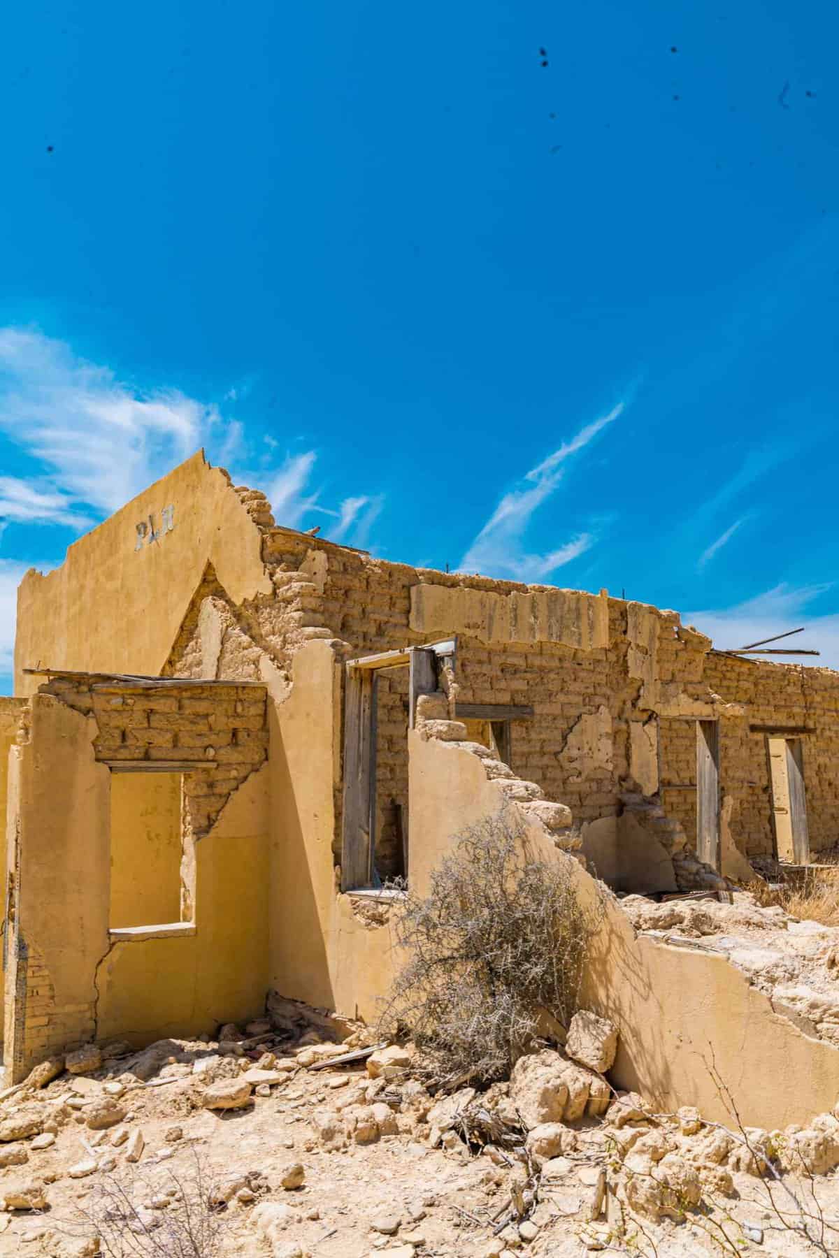 Ruins in Terlingua near Big Bend