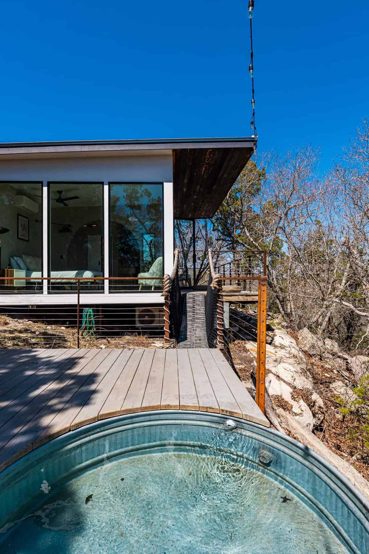 Modern Tree Top Villa with Dip Pool and Rope Bridge