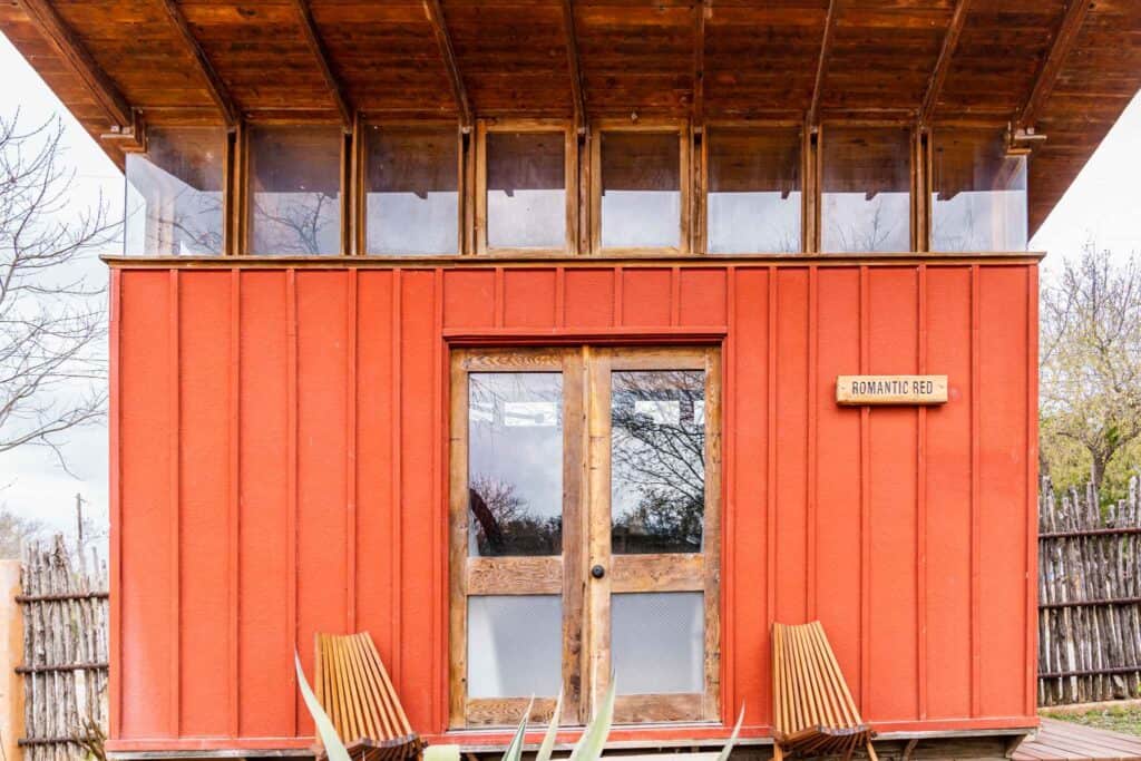 Red Eco Cabin