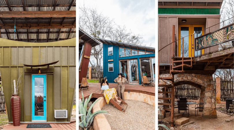 Funky Eco Cabin at Lake Travis