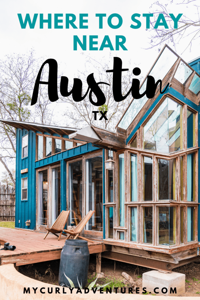 Blue Eco Cabin near Austin Texas