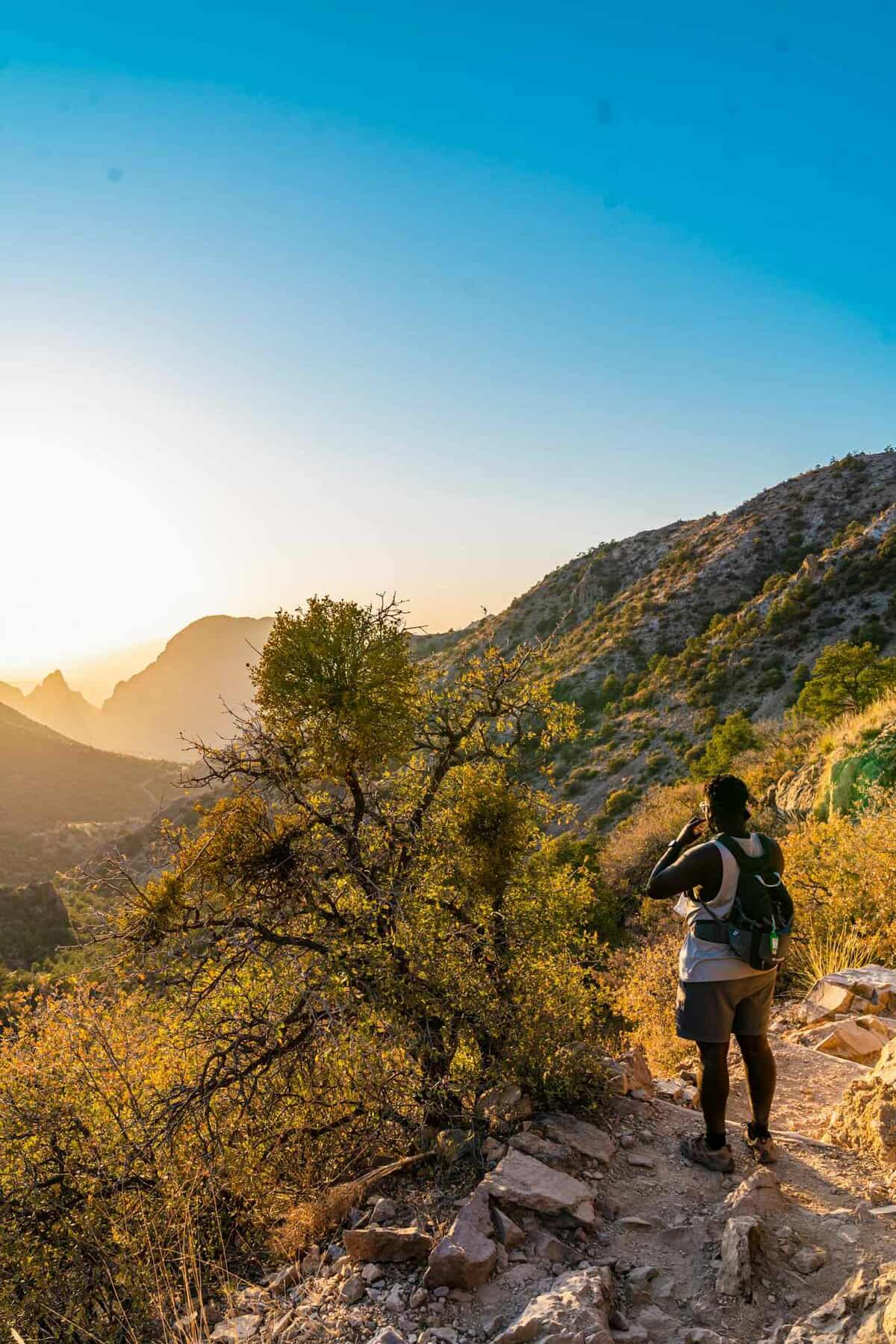 Hiking activity at Big Bend