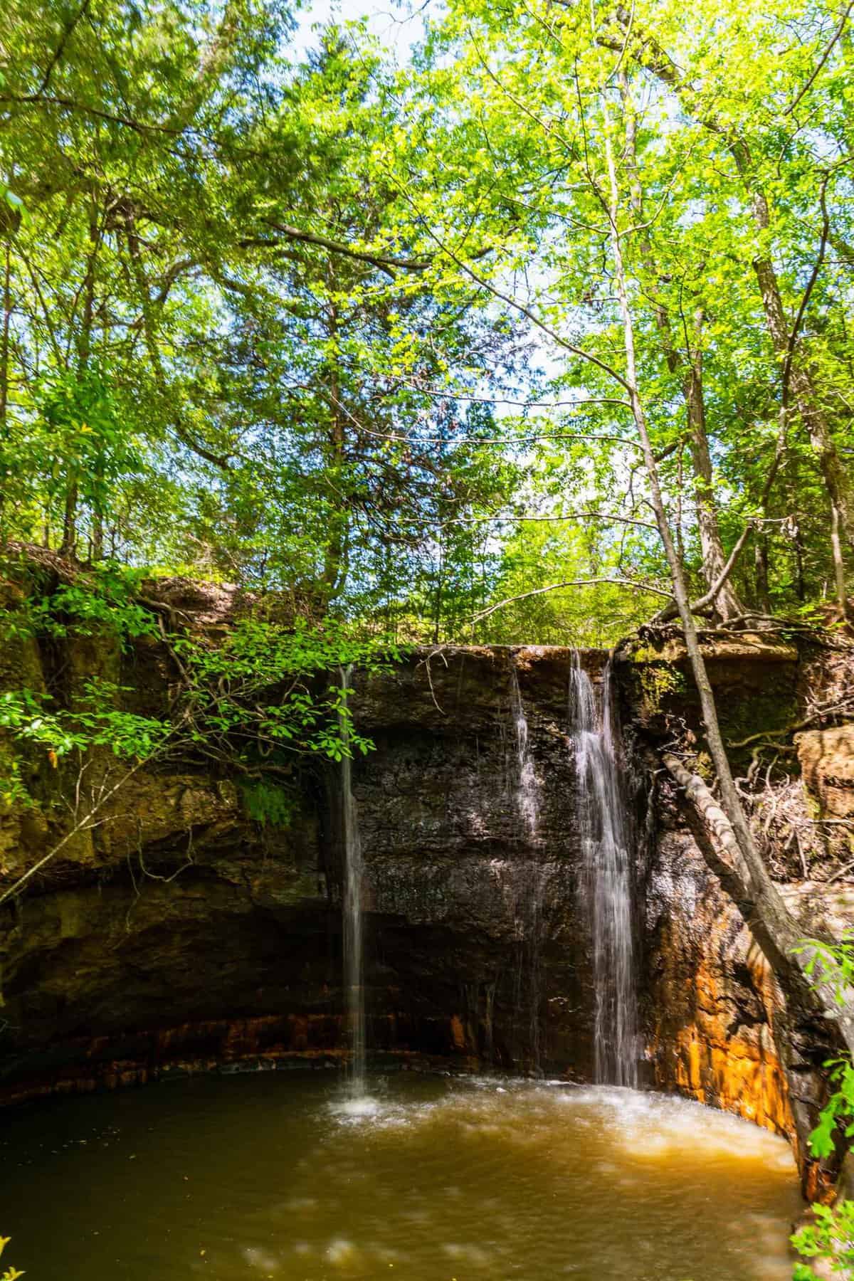 Waterfall in Nichols Green Park Things to Do Jacksonville