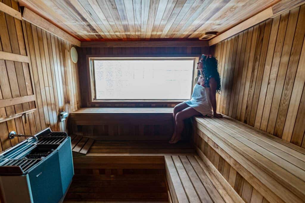 Sauna at Hotel RITUAL 