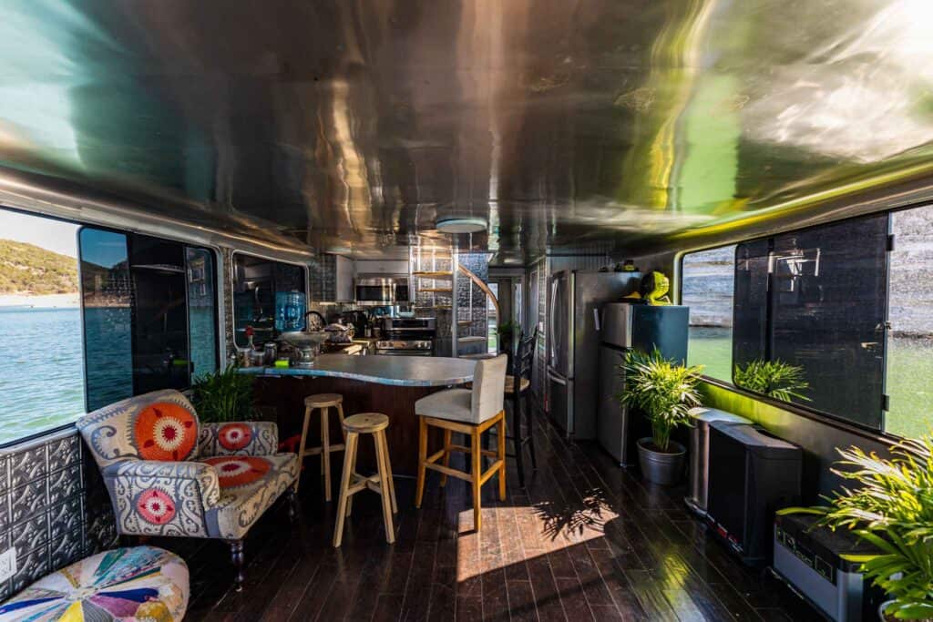 Houseboat Kitchen Area