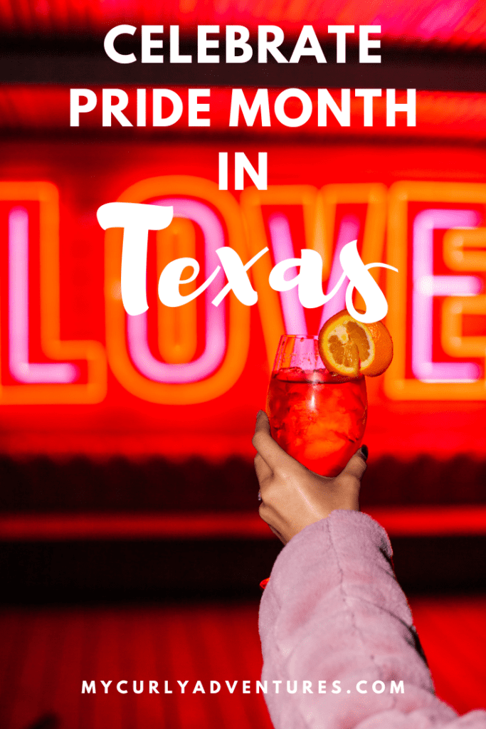 celebrate pride month in texas