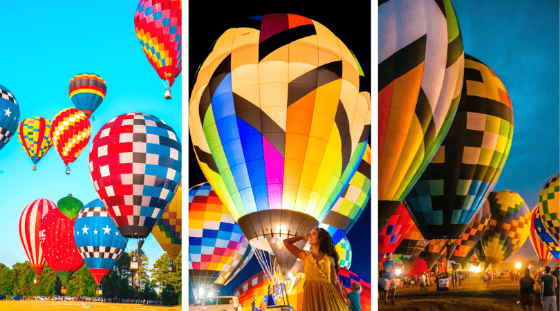 Where to Find Hot Air Balloon Festivals in Texas