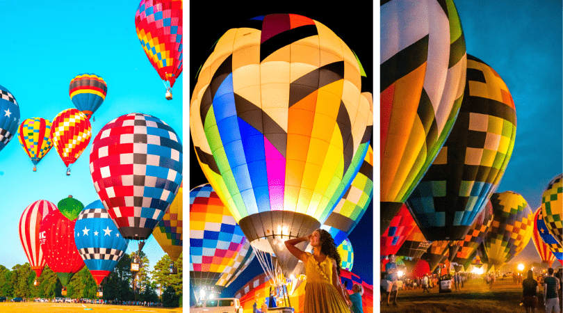 Hot air store balloon dallas